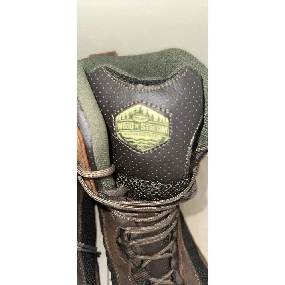 WOOD N' STREAM MANIAC MENS SIZE 8M WATERPROOF CAMO HUNTING‎ BOOTS
